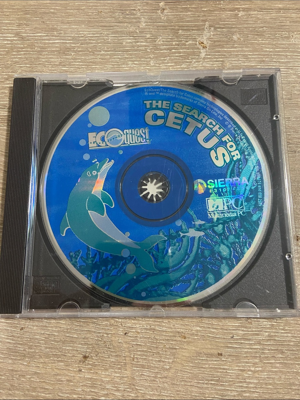 EcoQuest: The Search for Cetus PC Game 1992 CD-ROM Game